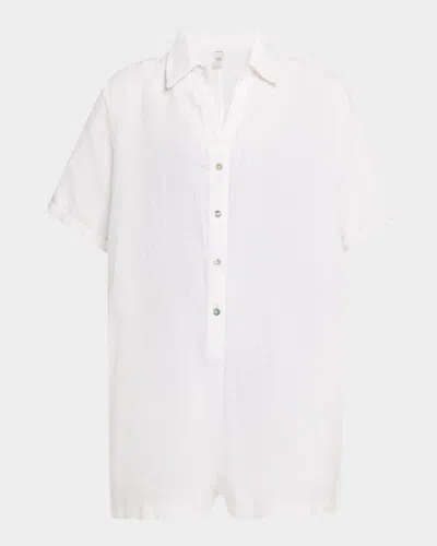 Pq Swim Maggie Linen Romper