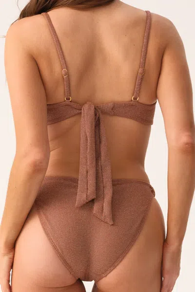 Pq Swim Mara Bottom Full Mocha In Brown