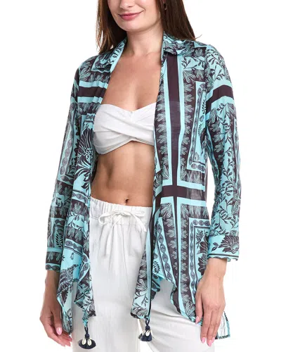 Pq Swim Millie Tie Cover-up In Blue