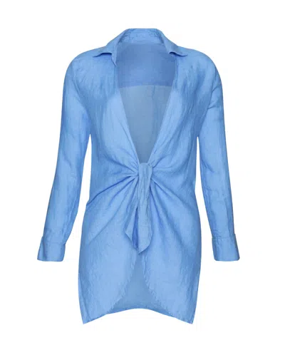 Pq Swim Millie Tie Cover Up Blueberry