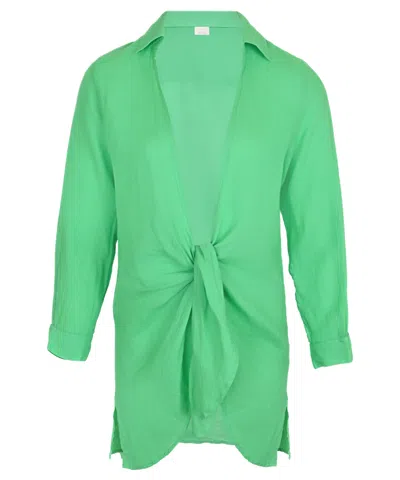 Pq Swim Millie Tie Cover Up Matcha