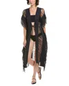 Pq Swim Monique Tie Kimono In Black