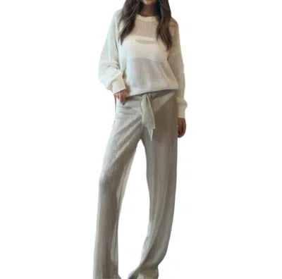 Pq Swim Oro Waverly Tie Pants In Gold