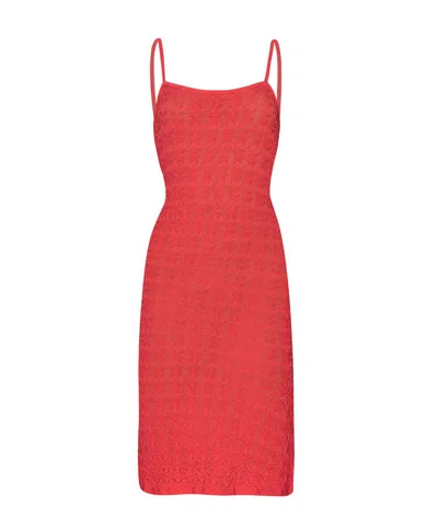 Pq Swim Peggy Dress Cranberry In Red