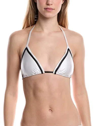 PQ SWIM PQ SWIM PIPED TRIANGLE TOP