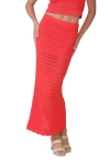 Pq Swim Pointelle Cover-up Maxi Skirt