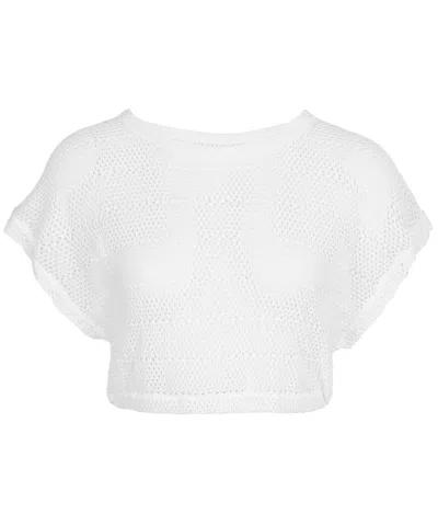 Pq Swim Renee Crop Top Cream