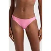 Pq Swim Ruched Hipster Bikini Bottoms In Sorbet