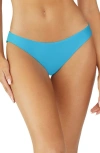 Pq Swim Ruched Hipster Bikini Bottoms In Turquoise