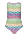 Pq Swim Ruched One Piece Swimsuit In Huntington