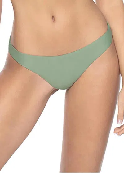 Pq Swim Sage Basic Ruched Teeny In Multi