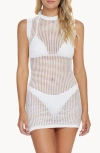 PQ SWIM SARAH OPEN KNIT COVER-UP DRESS