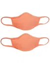 Pq Swim Set Of 2 Cloth Face Masks In Pink