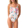 Pq Swim Smocked Elodie One-piece Swimsuit In Red