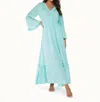 Pq Swim Swim Dolce Samantha Long Dress In Blue In Blue