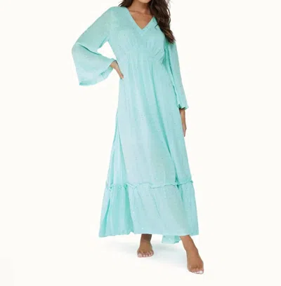 Pq Swim Swim Dolce Samantha Long Dress In Blue