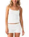 Pq Swim Tank Top In White