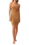 Pq Swim Tessa Strapless Cover-up Dress In Brown