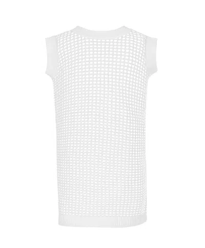 Pq Swim Tia Kids Cover Up Water Lily In White