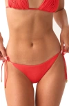 Pq Swim Tie Side Bikini Bottoms In Multi