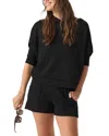 Pq Swim Travel Hoodie In Black