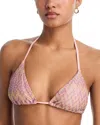 Pq Swim Triangle Bikini Top - Exclusive In Multi