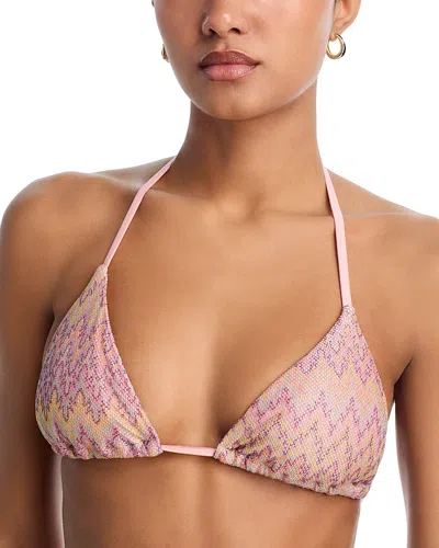 Pq Swim Triangle Bikini Top - Exclusive In Multi