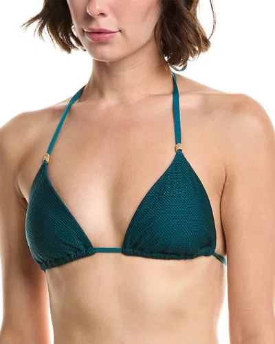 Pq Swim Triangle Top In Green