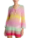 Pq Swim Tunic Swim Cover-up In Tangerine