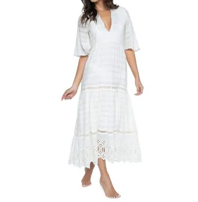 Pq Swim Water Lily Juniper Dress In White