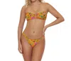 Pq Swim Wlb Fanned Teeny In Orange In Orange