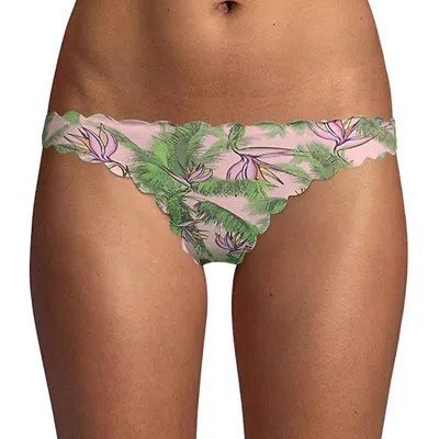 Pq Swim Bermuda Reversible Seamless Wave Full Bottom Swimsuit In Floral In Multi