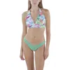 Pq Swim Womens High Cut Ruched Swim Bottom Separates In Green