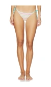Pq Tie Side Bikini Bottom In Multi