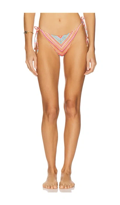 Pq Tie Side Teeny Bikini Bottom In Balboa