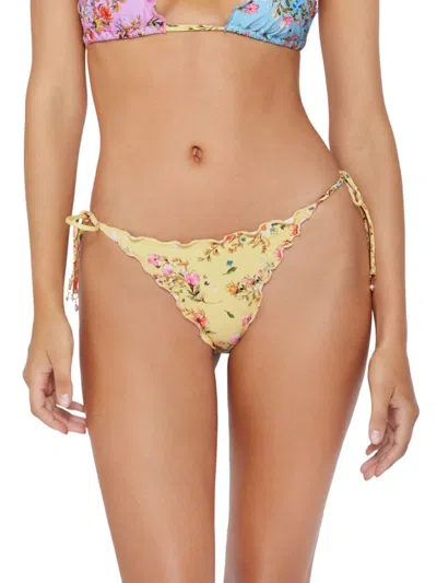 Pq Women's Dolce Lettuce-edge Bikini Bottom