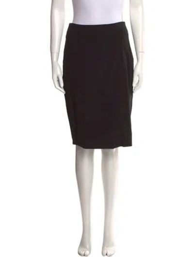 Pre-owned Prabal Gurung Knee-length Skirt In Black