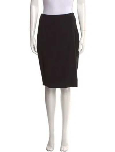 Pre-owned Prabal Gurung Knee-length Skirt In Black