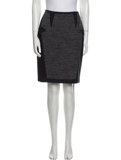 Pre-owned Prabal Gurung Knee-length Skirt In Blue