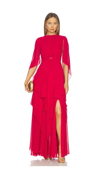 Prabal Gurung Linda Gown In Red