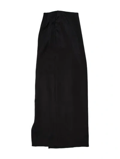 Pre-owned Prabal Gurung Long Skirt In Black