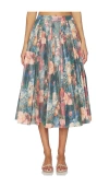 Prabal Gurung Pleated Skirt In Multi
