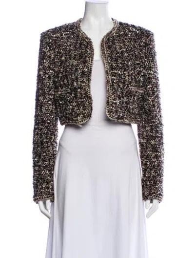 Pre-owned Prabal Gurung Printed Evening Jacket In Multi