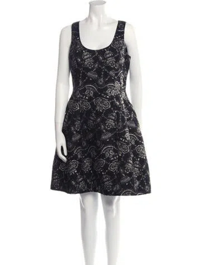 Pre-owned Prabal Gurung Printed Mini Dress In Multi