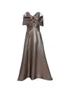 Prabal Gurung Ruffled Gown In Black