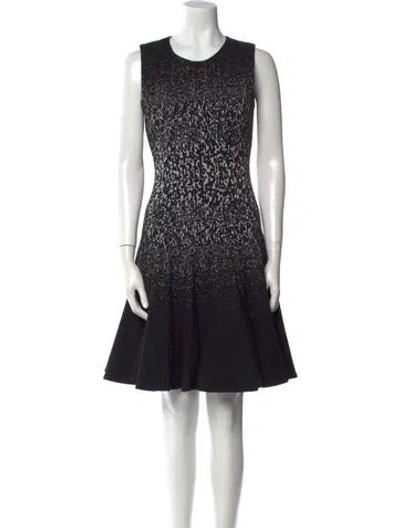 Pre-owned Prabal Gurung Silk Knee-length Dress In Black