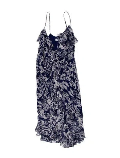 Pre-owned Prabal Gurung Silk Long Dress In Multi