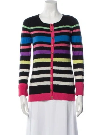 Pre-owned Prabal Gurung Silk Striped Sweater W/ Tags In Multi