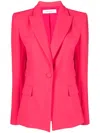 Prabal Gurung Fitted Blazer Jacket In Pink