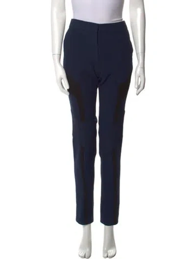 Pre-owned Prabal Gurung Skinny Leg Pants In Blue